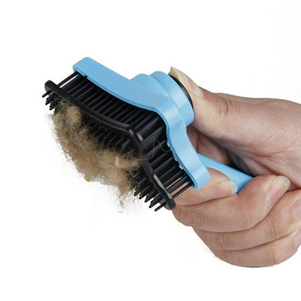 Self Cleaning Small Slicker Brushes for Shedding and Grooming