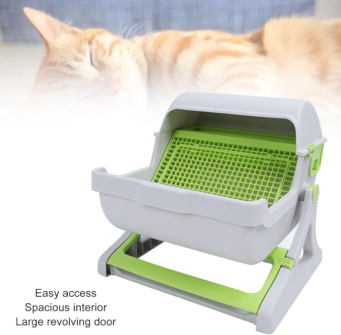 Semi-Automatic Cat Litter Box