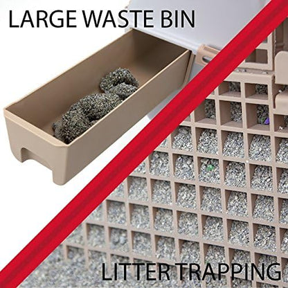 Semi-Automatic Cat Litter Box