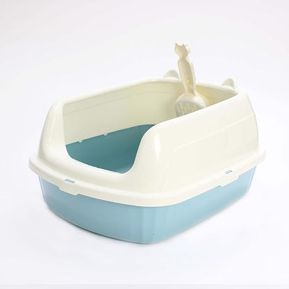 Semi-Enclosed Adult Cat Litter Box