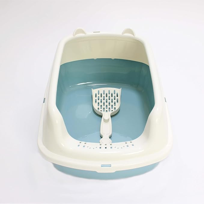 Semi-Enclosed Adult Cat Litter Box