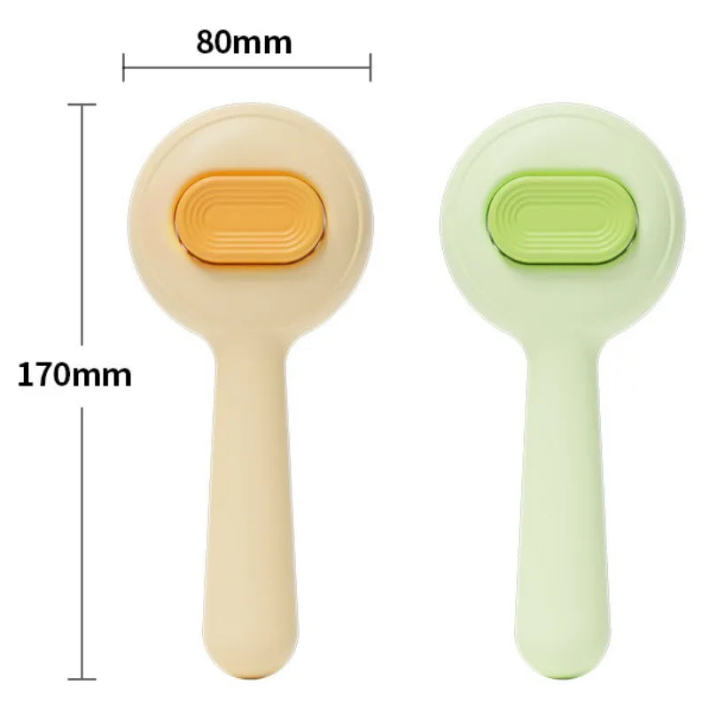 Easy Handle Self-Cleaning Hair Brush
