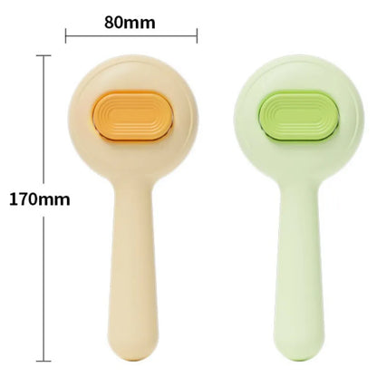 Easy Handle Self-Cleaning Hair Brush