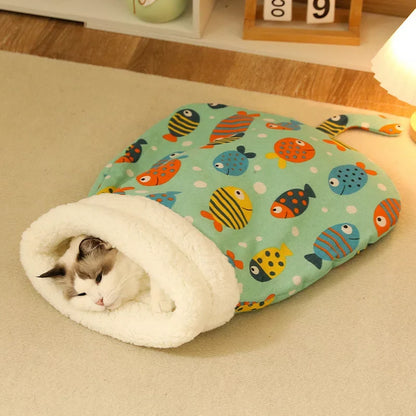 Soft and Warm Cat Sleeping Bag (All Ages)