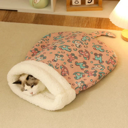 Soft and Warm Cat Sleeping Bag (All Ages)