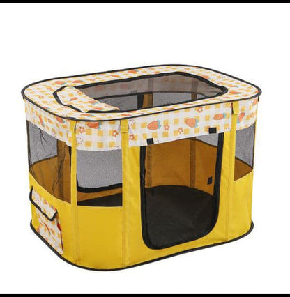 Corner-Point Indoor & Outdoor Foldable Pet Playpen