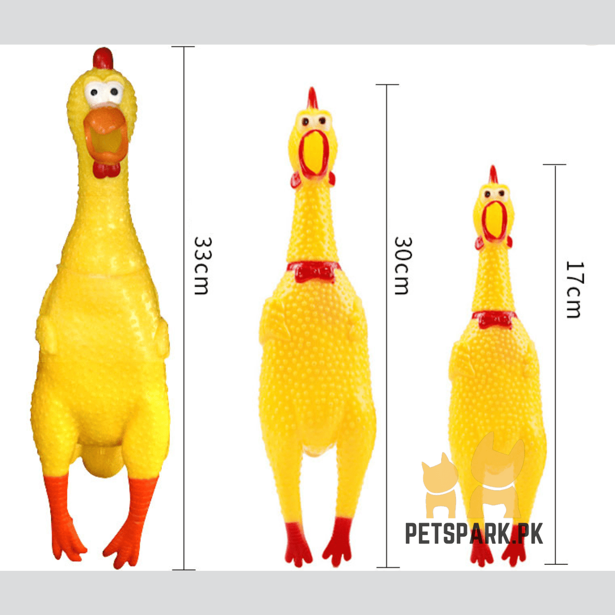 Squeaking Hen Toys for Dogs & Cats