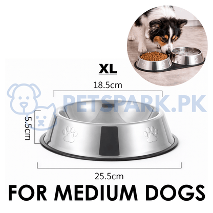 Stainless Steel Bowl for Cats and Dogs