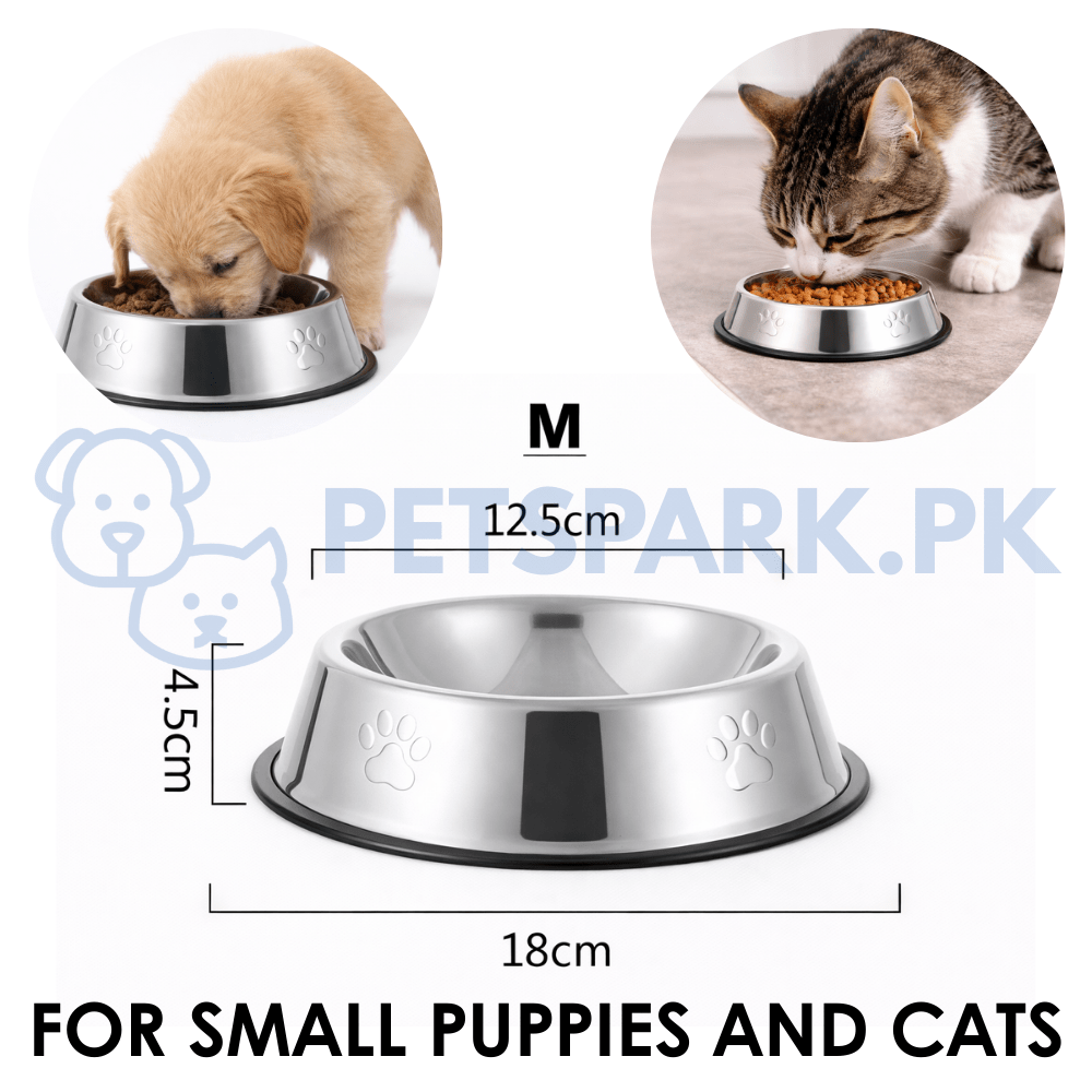 Stainless Steel Bowl for Cats and Dogs