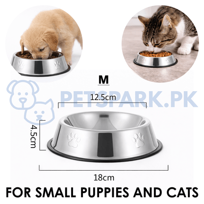 Stainless Steel Bowl for Cats and Dogs