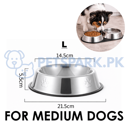 Stainless Steel Bowl for Cats and Dogs