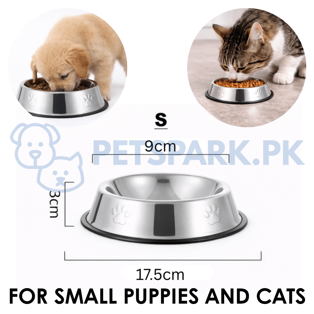 Stainless Steel Bowl for Cats and Dogs