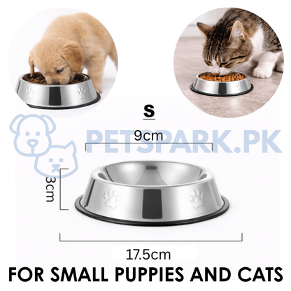 Stainless Steel Bowl for Cats and Dogs