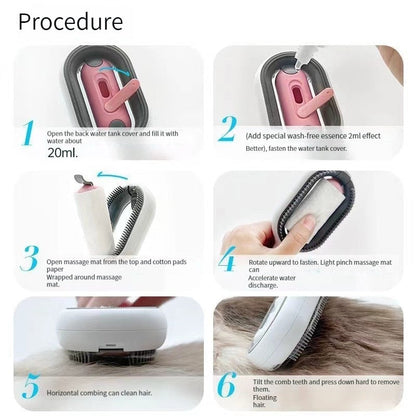 Sticky Brush for Cats & Dogs Hairs Kit
