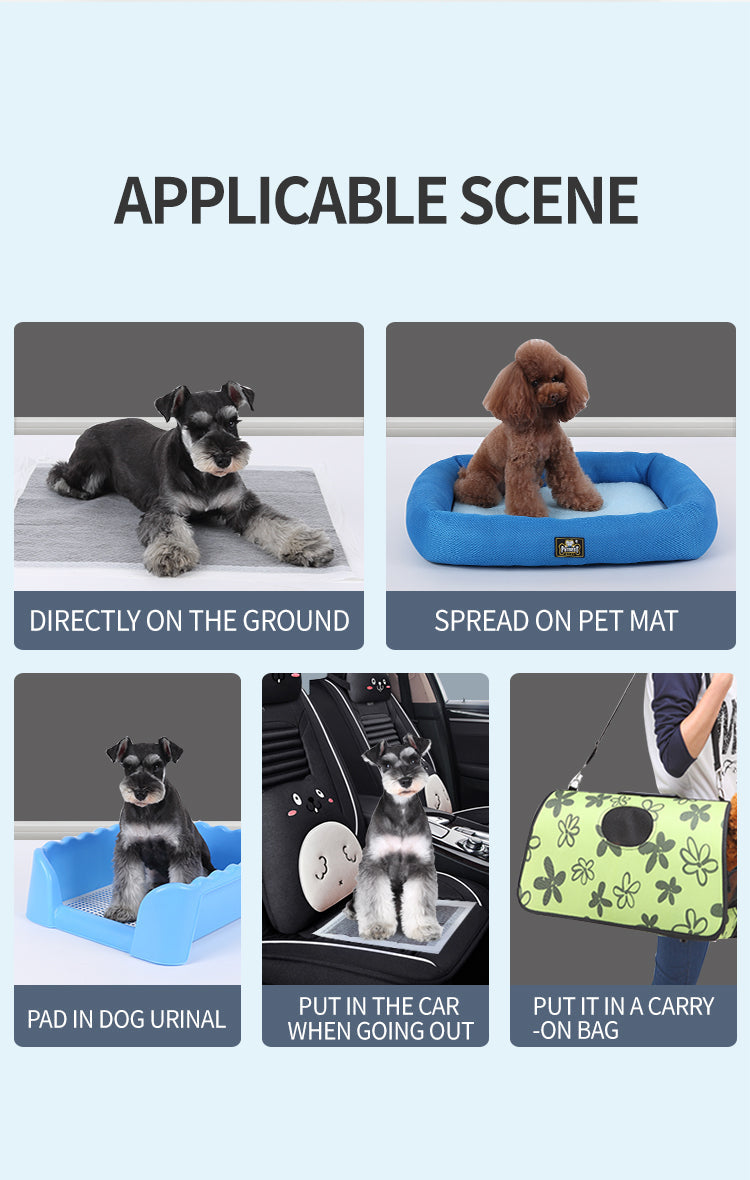 Super Absorbent Leak-Resistant Puppy/Kitten/Dog Training Pee Pads (Extra Large 60*90CM)
