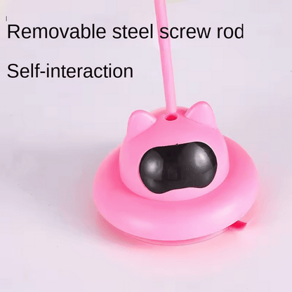 Vaccum Spring Cat Toy for Lazy Cats