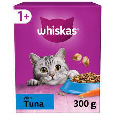 WHISKAS Dry Cat Food Tuna 1+ Year