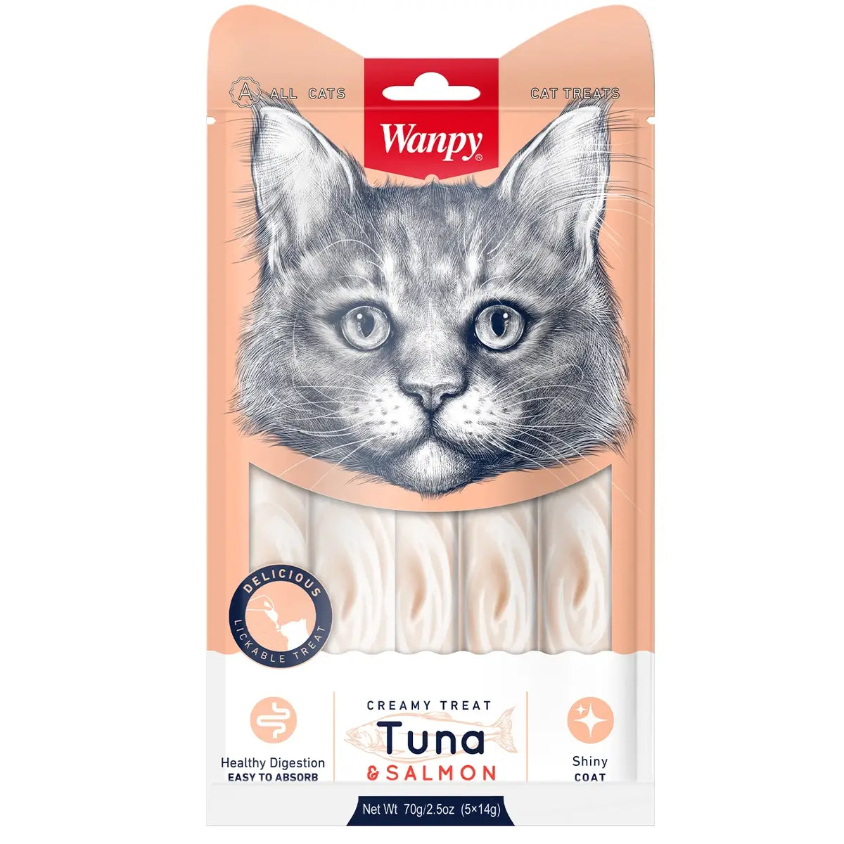 Wanpy Creamy Treat for Cats