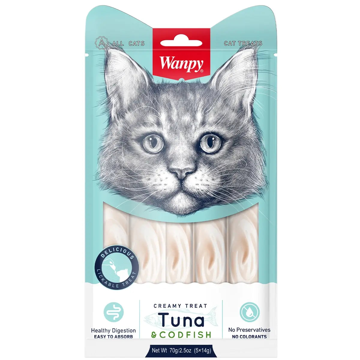 Wanpy Creamy Treat for Cats