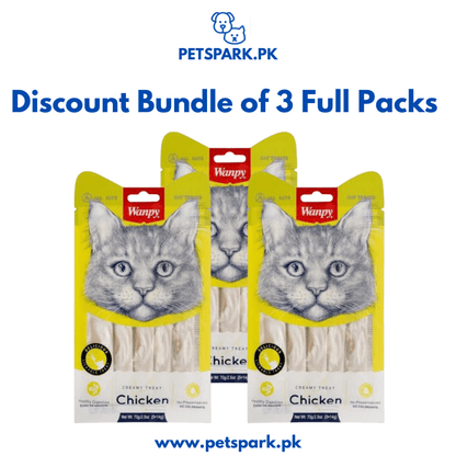 Wanpy Creamy Treat for Cats