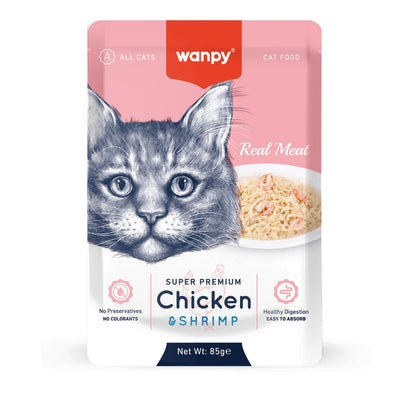 Wanpy Fillet in Jelly Cat Wet Food 85Grams