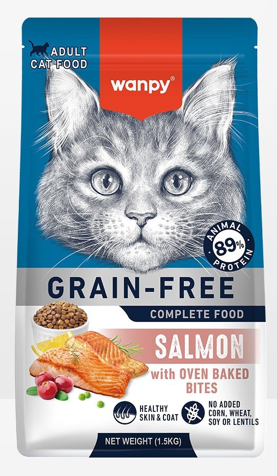 Wanpy Grain-Free Cat Food 1.5Kg