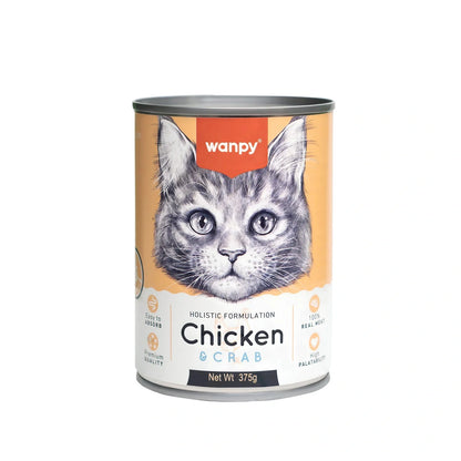 Wanpy Holistic Cat Tin - 375g