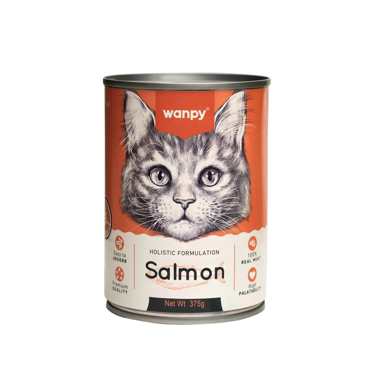 Wanpy Holistic Cat Tin - 375g
