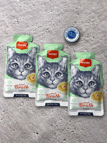 Wanpy Meat Broth Soup for Cats - 50Grams