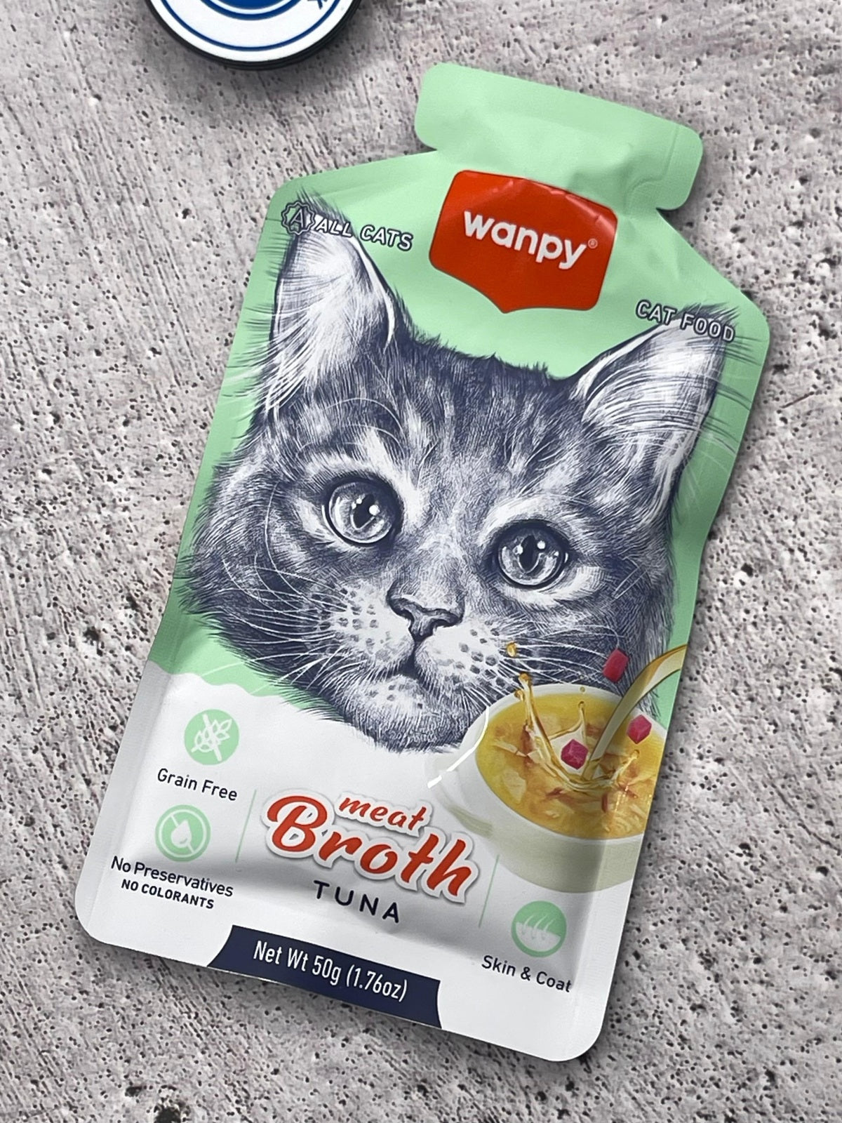 Wanpy Meat Broth Soup for Cats - 50Grams