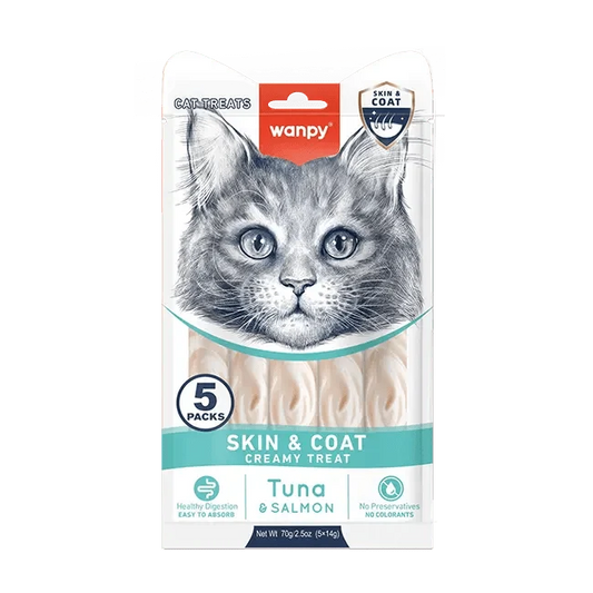 Wanpy Skin & Coat Creamy Treat Tuna & Salmon