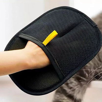Soft Black Lint Glove for Hair Cleaning