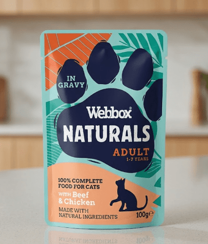 Webbox Naturals Gravy Cat Food 100Grams