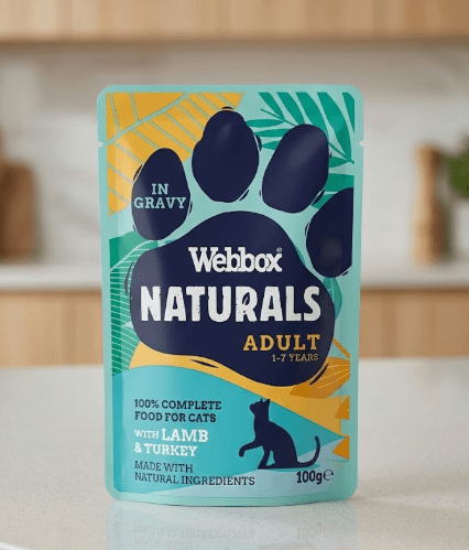 Webbox Naturals Gravy Cat Food 100Grams