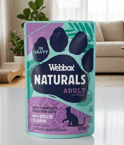 Webbox Naturals Gravy Cat Food 100Grams