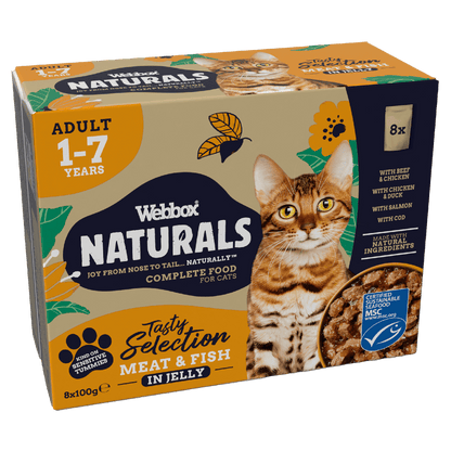 Webbox Naturals Jelly Wet Cat Food 100Grams