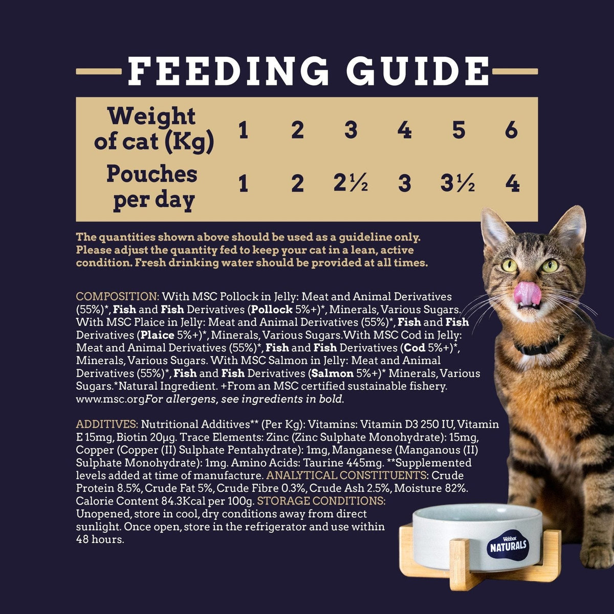 Webbox Naturals Jelly Wet Cat Food 100Grams