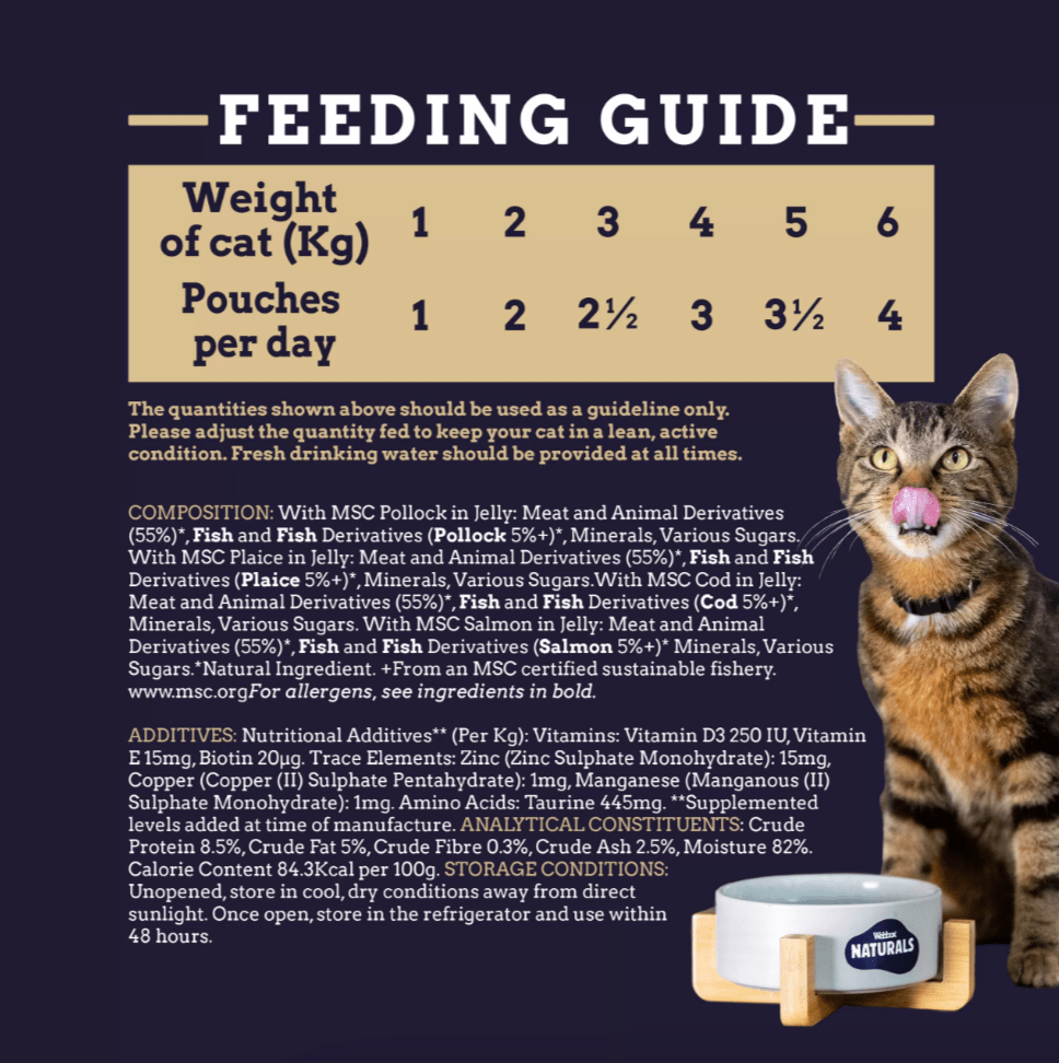 Webbox Naturals Jelly Wet Kitten Food 100Grams