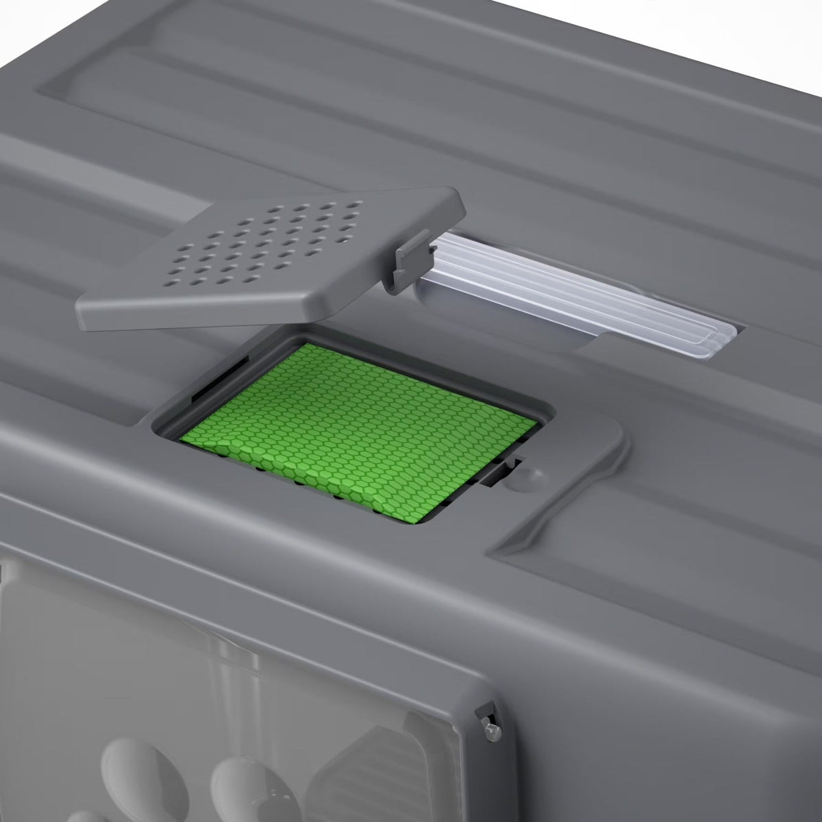 Stainless Steel Litter Tray with Cover