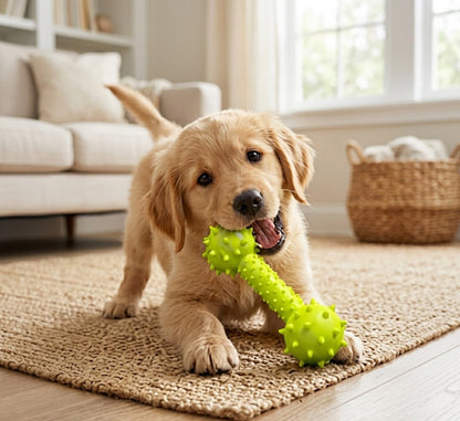 Dog Puppy Teether Toy - Bone Shape