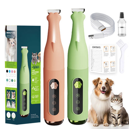 Rechargeable Low Noise Pet Grooming Trimmer For Dogs & Cats