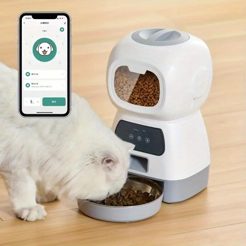 Wifi Automatic Pet Food Feeder - 3.5L