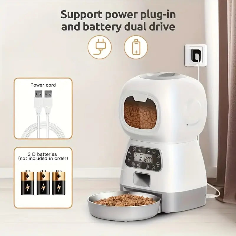 Wifi Automatic Pet Food Feeder - 3.5L