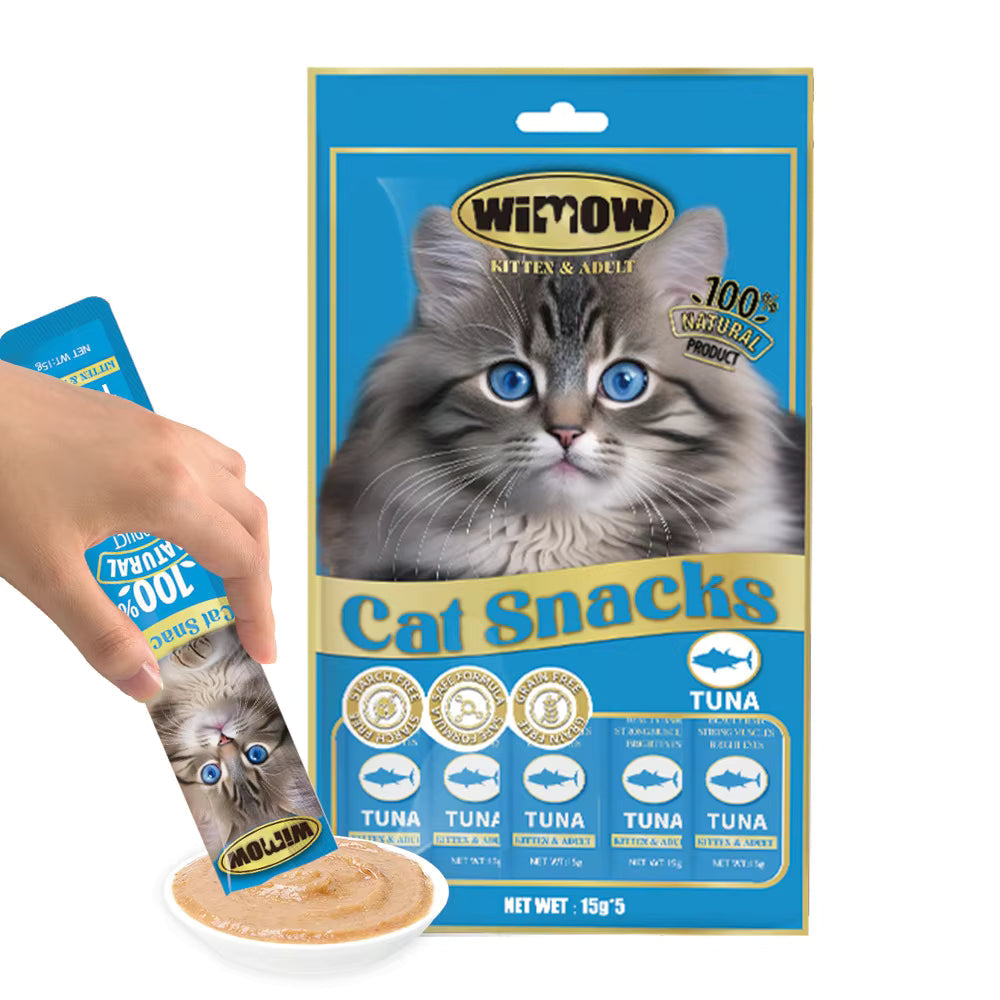 Wimow Creamy Treat for Cats