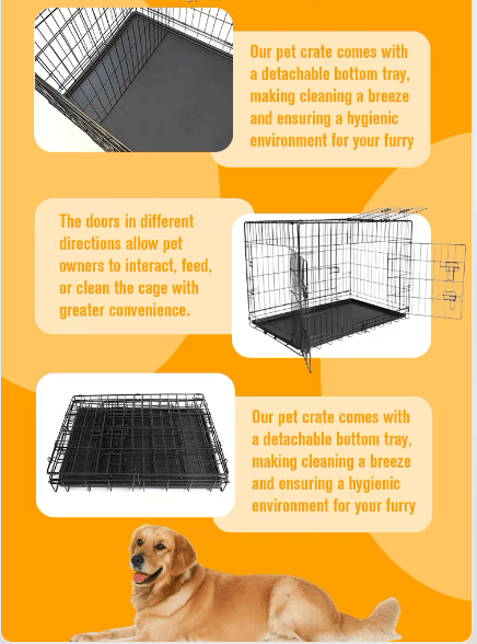 Imported Wire Cage For Cats and Dogs