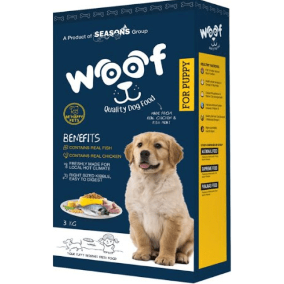 Woof Puppy Food – 3 KG