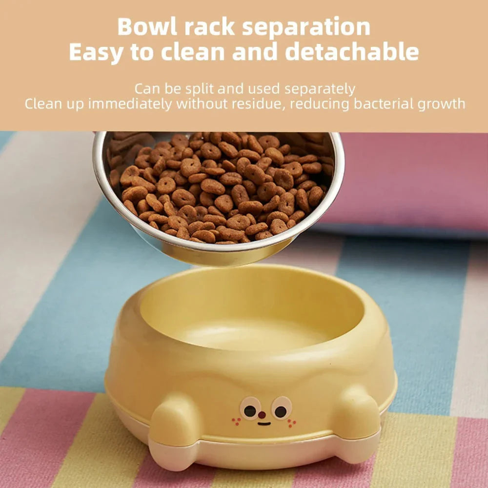Happy Feet Stainless Steel Pet Bowl