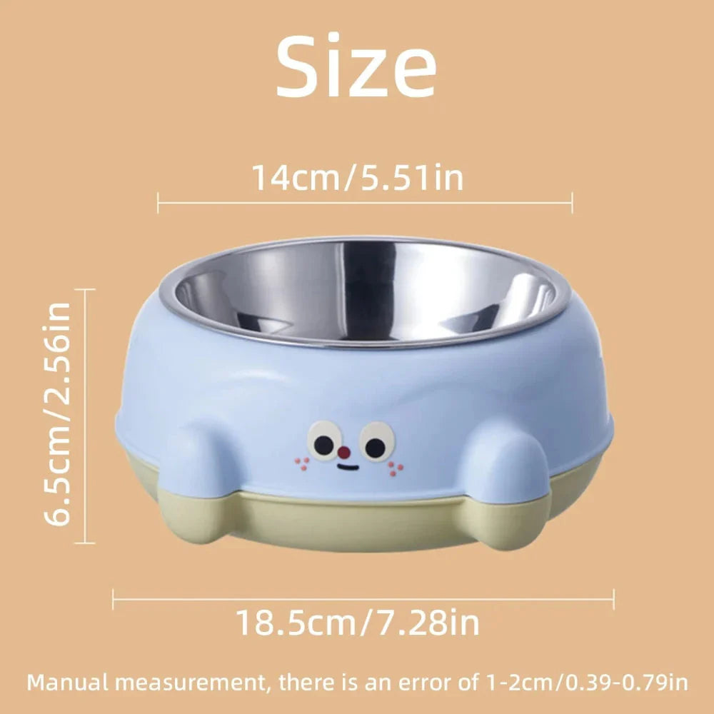 Happy Feet Stainless Steel Pet Bowl