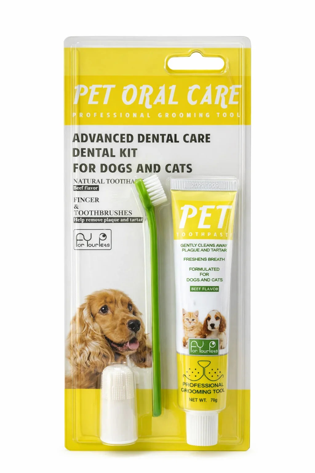 Oral Care Dental Kit For Cats & Dogs -70g