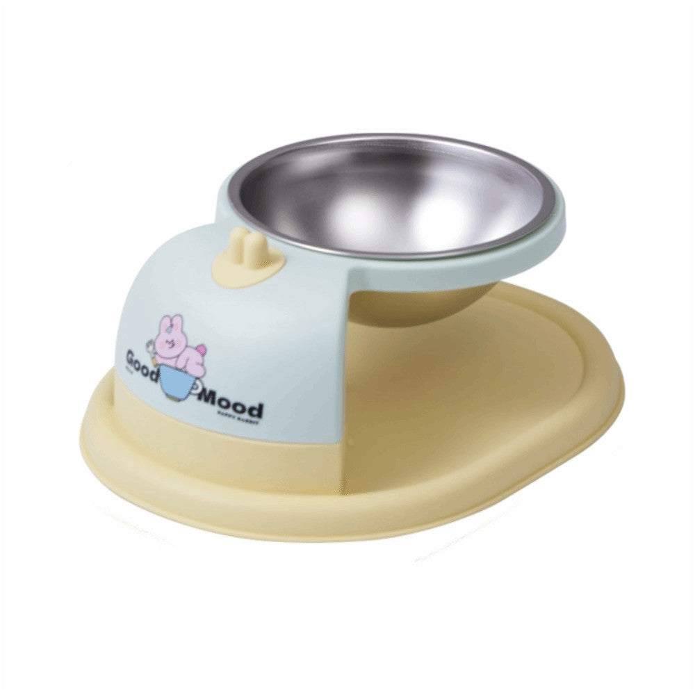 Good Mood 2-in-1 Elevated Stainless Steel Bowl For Food and Water
